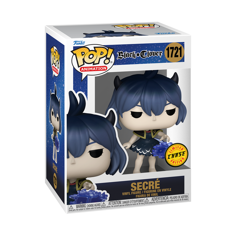 Funko Pop! Anime: Black Clover - William Vangeance #1718 / Leopold Vermillion #1719 / Magna Swing #1720 / Secre #1721 / Vanessa Enoteca #1722 **PREORDER**