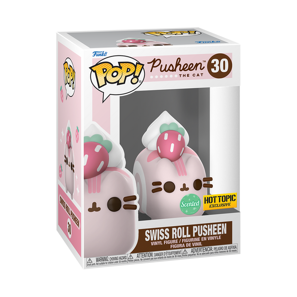 Funko Pop Swiss Roll Pusheen The Cat SCENTED 30 HOT TOPIC EXCLUSI MyPops