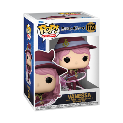 Funko Pop! Anime: Black Clover - William Vangeance #1718 / Leopold Vermillion #1719 / Magna Swing #1720 / Secre #1721 / Vanessa Enoteca #1722 **PREORDER**