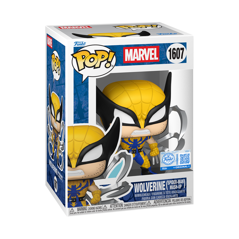 Funko Pop! Marvel - Wolverine (Spider-Man Mash-Up) #1607 [Funko Special Edition] *PREORDER*