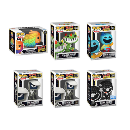 Funko Pop! Games: Poppy Playtime - Yarnaby / Pianosaurus / Doey The Doughman / Baba Chops *PREORDER*