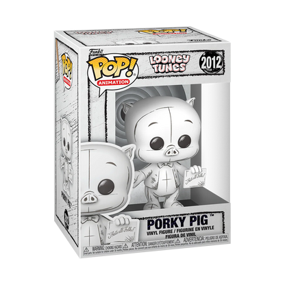 Funko Pop! Animation: Looney Tunes (Sketch) - Bugs Bunny / Daffy Duck / Porky Pig / Sylvester & Tweety / Tasmanian Devil *PREORDER*
