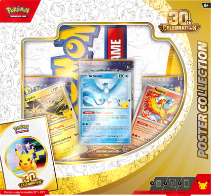 Pokemon TCG: 30th Celebration - Poster Collection Box Set *PREORDER*