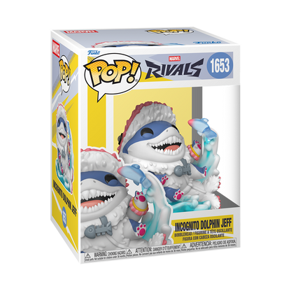 Funko Pop! Games: Marvel Rivals - Premium! Incognito Dolphin Jeff / Cloak / Dagger / Deadpool *PREORDER*