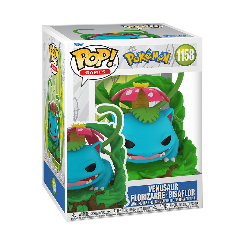 Funko Pop! Games: Pokemon - Premium! Venusaur #1158