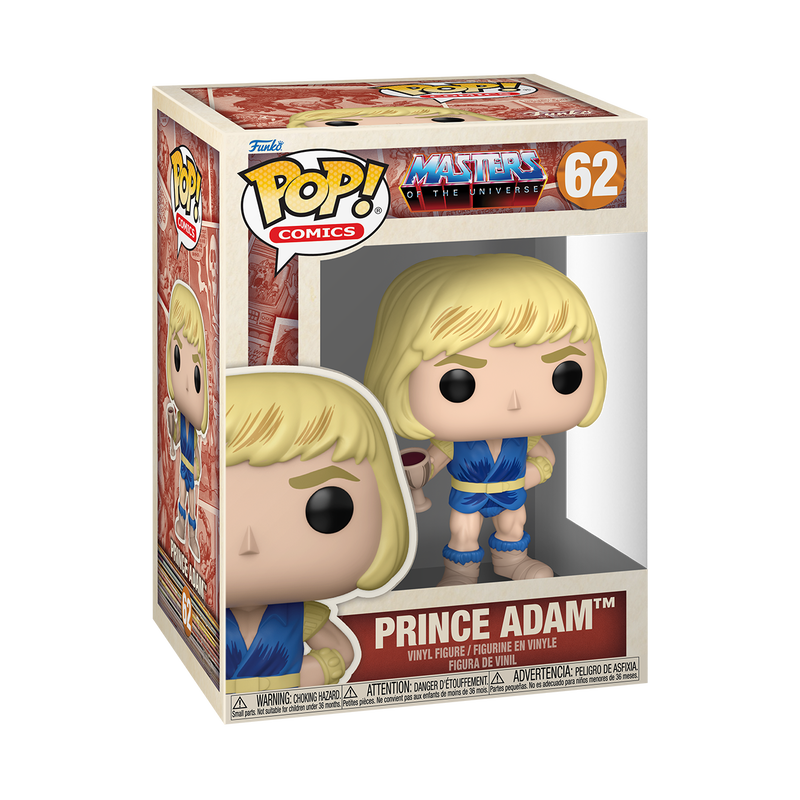 Funko Pop! Comics: Masters Of The Universe - Prince Adam / Skeletor / Teela *PREORDER*