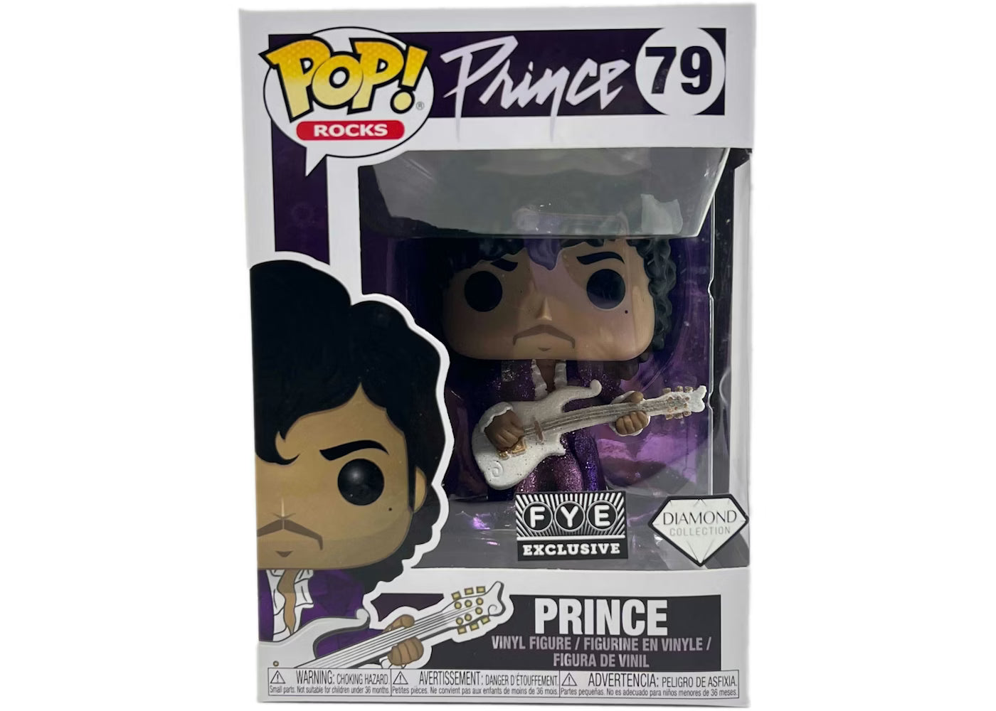 Funko Pop! Music: Rocks - Prince (Diamond) #79 [FYE Exclusive]