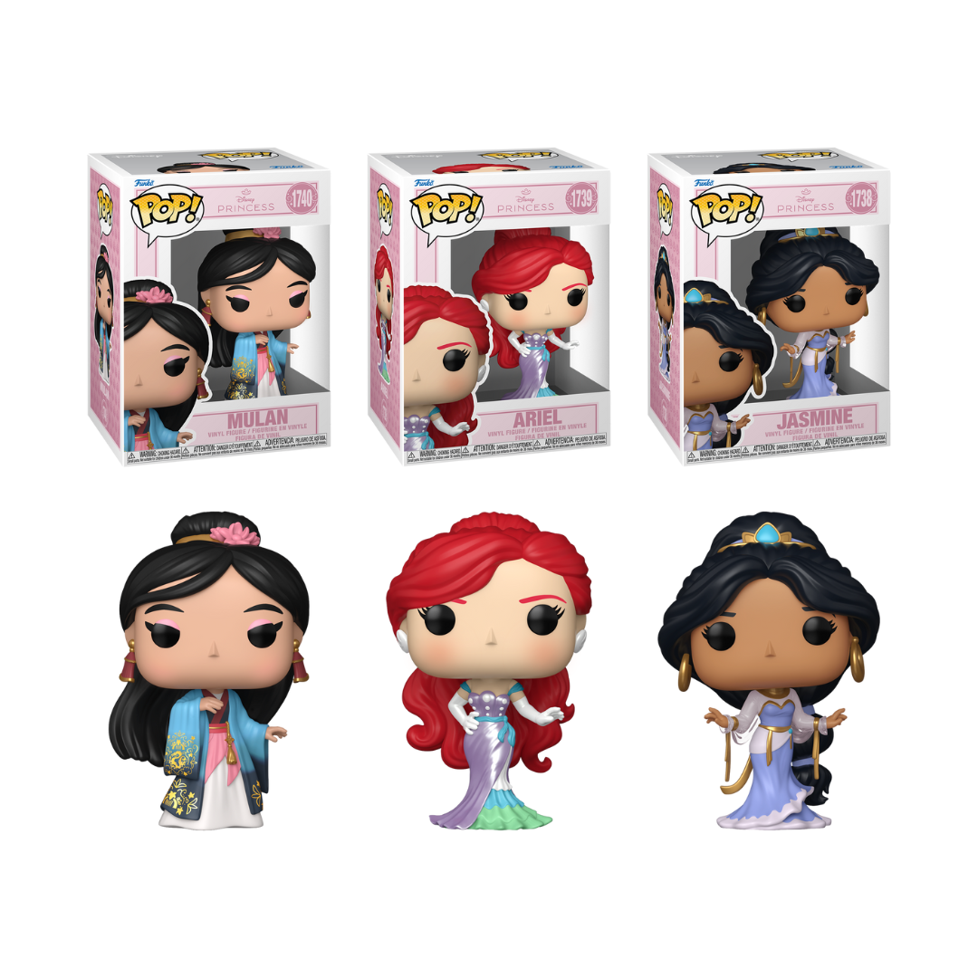 Funko Pop! Disney: Princess (Grand Entrance) - Mulan / Ariel / Jasmine
