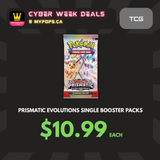 *CYBER WEEK* Pokemon TCG: Scarlet & Violet - Prismatic Evolutions Single Booster Pack
