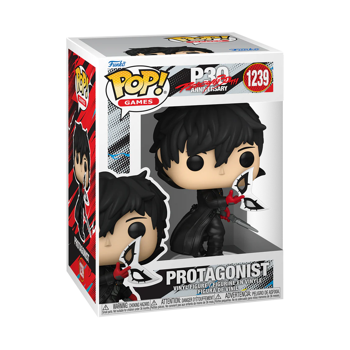 Funko Pop! Games: Persona (30th Anniversary) - Male Protagonist (3) / Female Protagonist (3) / Protagonist (4) / Protagonist (5) / Protagonist (5) [Exclusive] / Igor [Exclusive] *PREORDER*