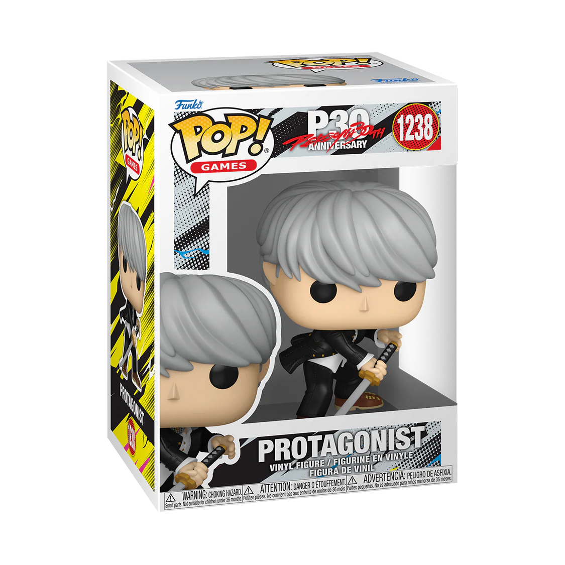 Funko Pop! Games: Persona (30th Anniversary) - Male Protagonist (3) / Female Protagonist (3) / Protagonist (4) / Protagonist (5) / Protagonist (5) [Exclusive] / Igor [Exclusive] *PREORDER*
