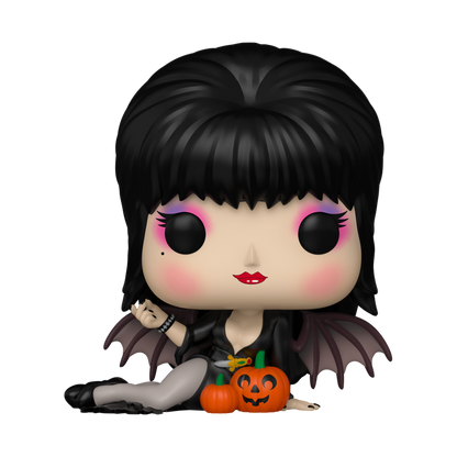Funko Pop! Icons: Mistress Of The Dark - Elvira (with Pumpkins) #94