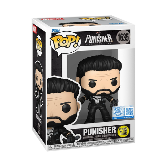 Funko Pop! Marvel: The Punisher One Last Kill - Punisher #1635 [Funko Special Edition - Glow-In-The-Dark (GITD)] *PREORDER*