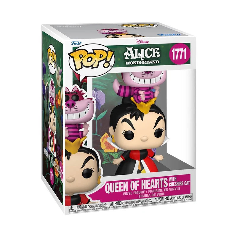 Funko Pop! Disney: Alice In Wonderland - Alice / Mad Hatter / Queen Of Hearts / White Rabbit / Cheshire Cat [Exclusive] *PREORDER*