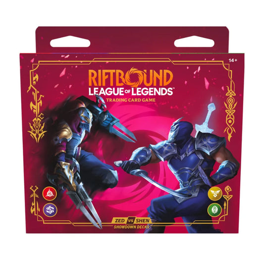 League of Legends: Riftbound TCG - Vendetta English Zed Vs. Shen Showdown Box *PREORDER*