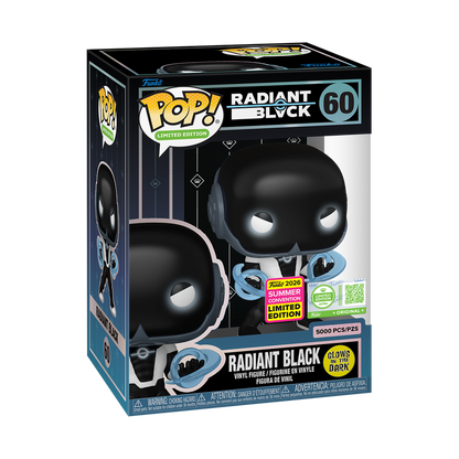 Funko Pop! Radiant Black - Radiant Black (Glow) #60 [2026 Shared Summer Convention Exclusive - 5,000pcs] *PREORDER*