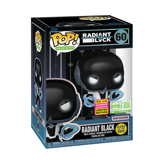 Funko Pop! Radiant Black - Radiant Black (Glow) #60 [2026 Shared Summer Convention Exclusive - 5,000pcs] *PREORDER*