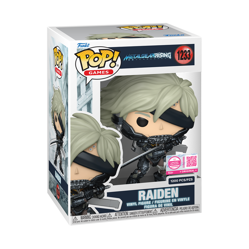 Funko Pop! Games: Metal Gear Rising - Raiden (Armor) #1233 [Funko Legendary Edition - 1,200pcs] *PREORDER*