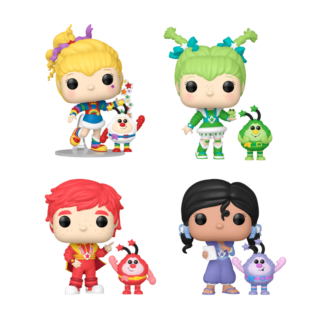 Funko Pop! Animation: Rainbow Brite - Rainbow Brite / Patty O'Green / Red Butler / Indigo *PREORDER*