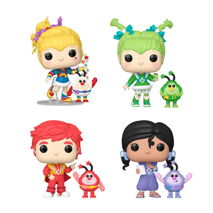 Funko Pop! Animation: Rainbow Brite - Rainbow Brite / Patty O'Green / Red Butler / Indigo *PREORDER*