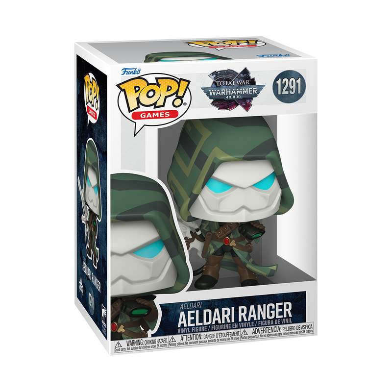 Funko Pop! Games: Warhammer 40,000 - Roboute Guilliman [Exclusive] / Ultramarines Captain / Astra Militarum Commisar / Ork Nob / Aeldari Ranger *PREORDER*