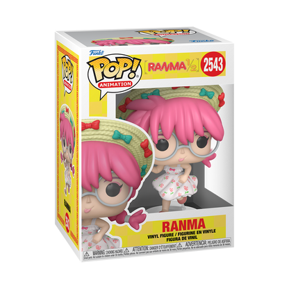 Funko Pop! Anime: Ranma 1/2 - Ranma #2543 / Akane with P-Chan #2544 *PREORDER*
