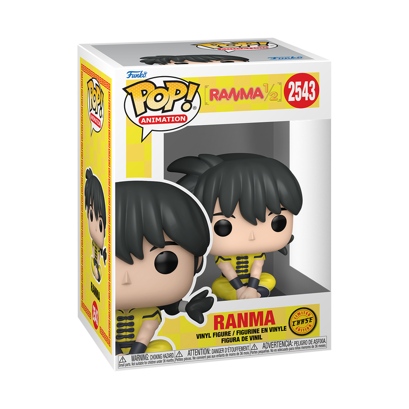 Funko Pop! Anime: Ranma 1/2 - Ranma #2543 / Akane with P-Chan #2544 *PREORDER*