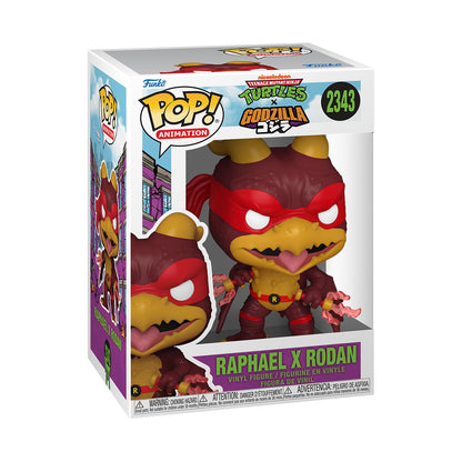 Funko Pop! Animation: Teenage Mutant Ninja Turtles (TMNT) X Godzilla - Leonardo / Donatello / Raphael / Michelangelo *PREORDER*