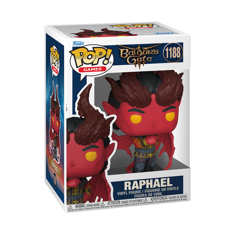 Funko Pop! Games: Baldur's Gate III - Astarion (Bloody) / Jaheira / Raphael / The Emperor *PREORDER*