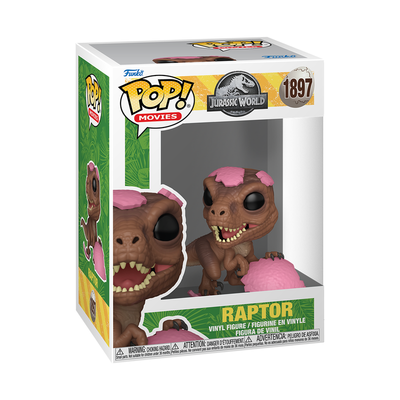 Funko Pop! Movies: Jurassic World - Raptor (Pink Egg) #1897