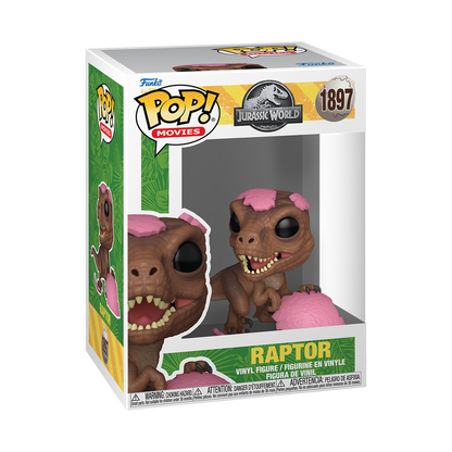 Funko Pop! Movies: Jurassic World - Raptor (Pink Egg) #1897