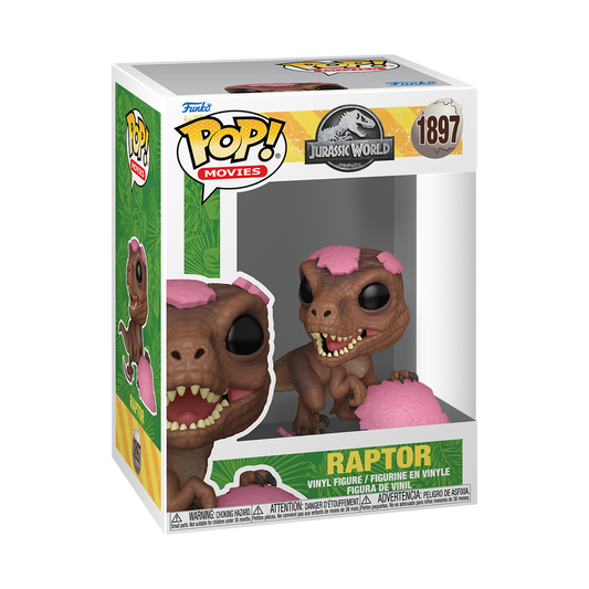 Funko Pop! Movies: Jurassic World - Raptor (Pink Egg) #1897