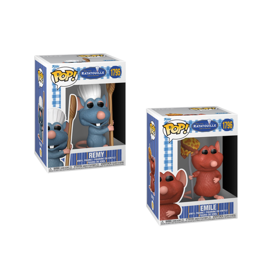 Funko Pop! Disney: Ratatouille - Remy / Emile *PREORDER*