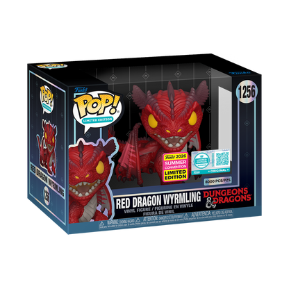 Funko Pop! Games: Dungeons & Dragons - Red Dragon Wyrmling #1256 [2026 Shared Summer Convention Exclusive - 8,000pcs] *PREORDER*