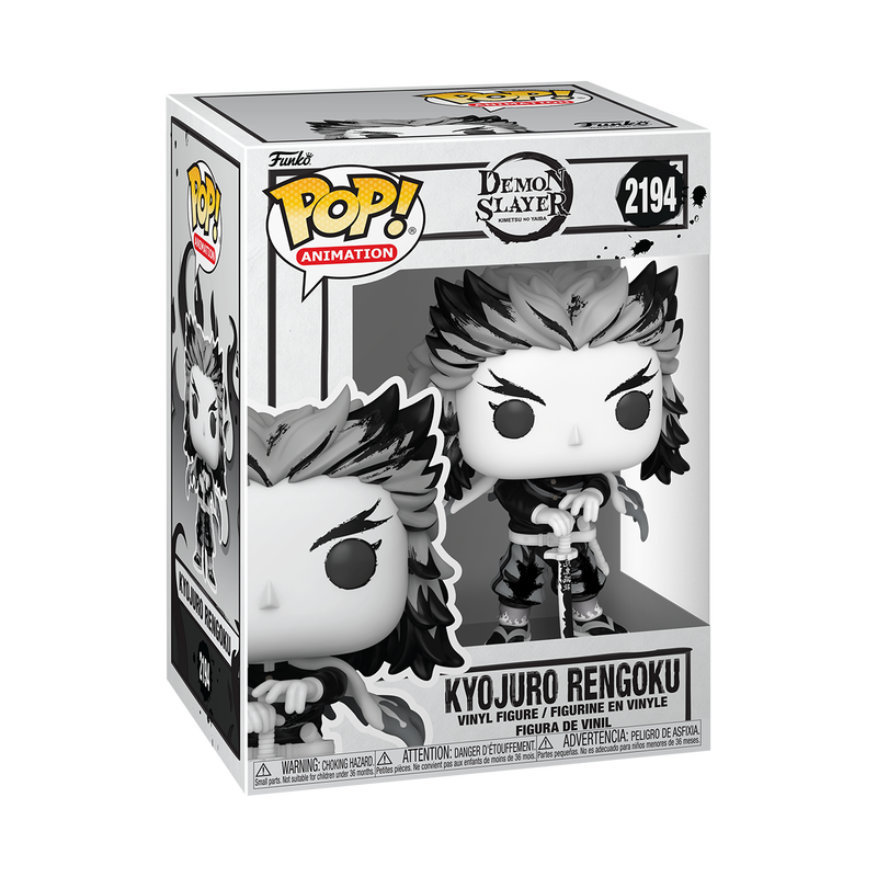 Funko Pop! Anime: Demon Slayer (Sumi-Ink Deco) - Tanjiro / Nezuko / Zenitsu / Inosuke / Rengoku / Shinobu *PREORDER*