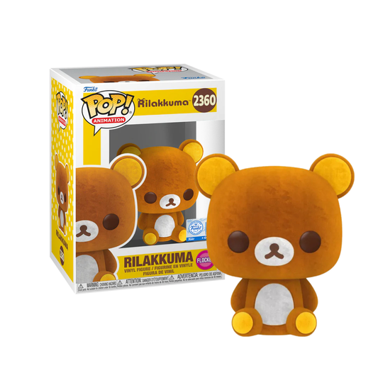 Funko Pop! Animation: Rilakkuma - Rilakkuma (Flocked) #2360 [Funko Special Edition] *PREORDER*