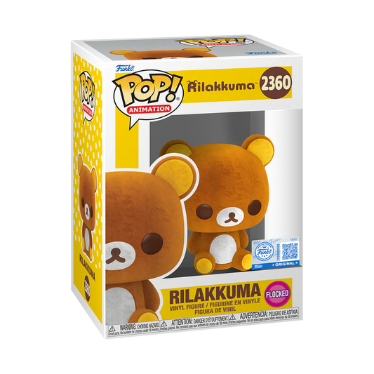 Funko Pop! Animation: Rilakkuma - Rilakkuma (Flocked) #2360 [Funko Special Edition] *PREORDER*