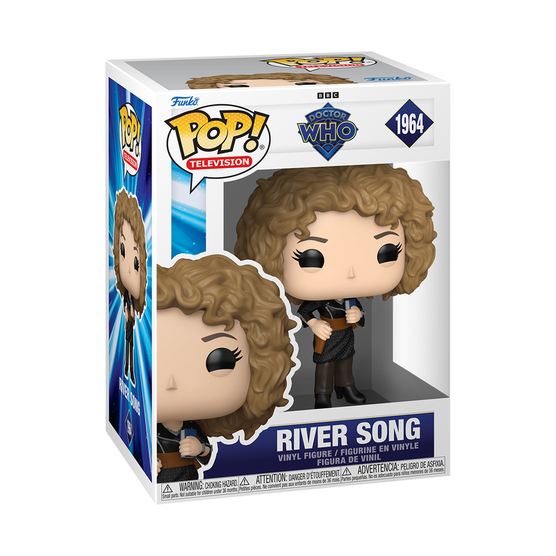 Funko Pop! Television: Doctor Who - Ninth Doctor / River Song / Tenth Doctor / Eleventh Doctor / Fifteenth Doctor / Dalek / Tardis with Tenth Doctor *PREORDER*