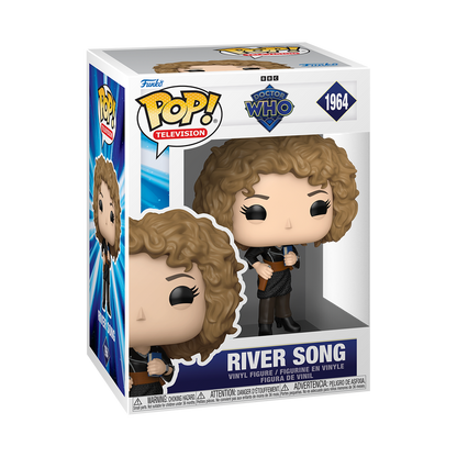 Funko Pop! Television: Doctor Who - Ninth Doctor / River Song / Tenth Doctor / Eleventh Doctor / Fifteenth Doctor / Dalek / Tardis with Tenth Doctor *PREORDER*