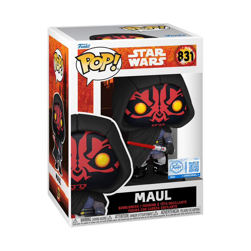Funko Pop! Star Wars - Maul / Rook Kast / Icarus / Maul with Robe