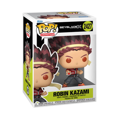 Funko Pop! Anime: Beyblade X - Jaxon Cross / Blader X / Robin Kazami / Multi Nana-Iro *PREORDER*