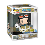 Funko Pop! Anime: One Piece - Nico Robin with Mini Merry II #132 [2025 SDCC Summer Convention Exclusive]
