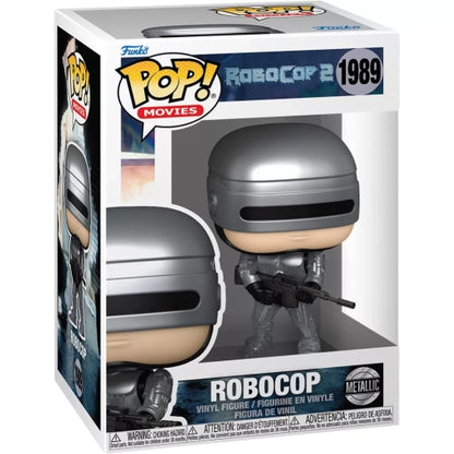 Funko Pop! Movies: Robocop 2 - Robocop (Metallic) #1989