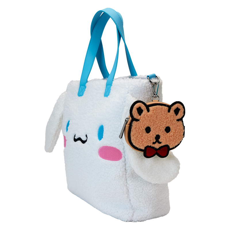 Loungefly - Sanrio Cinnamoroll Cosplay Sherpa Tote Bag with Coin Bag