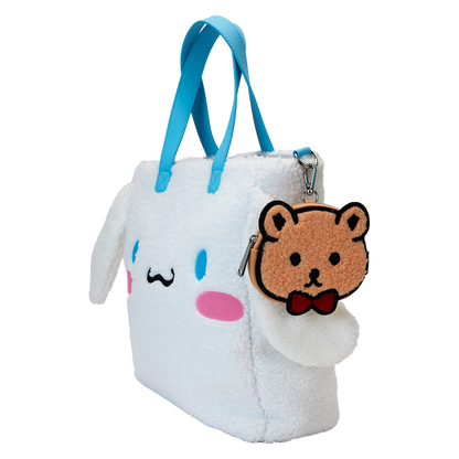 Loungefly - Sanrio Cinnamoroll Cosplay Sherpa Tote Bag with Coin Bag