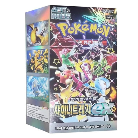 Pokemon TCG: Shiny Treasure EX [s4a] KOREAN Booster Box