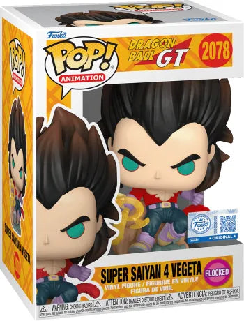 Funko Pop! Anime: Dragon Ball GT - Super Saiyan 4 Vegeta (Flocked) #2078 [Funko Special Edition]