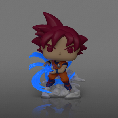 Funko Pop! Anime: Dragon Ball Super - Super Saiyan God Goku #2491 [MyPops Canada Exclusive] *PREORDER*