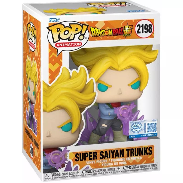 Funko Pop! Anime: Dragon Ball Super - Super Saiyan Trunks #2198 [Funko Special Edition]
