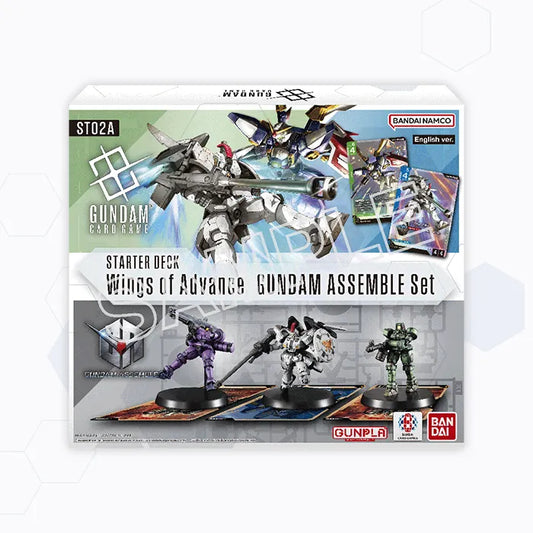 Gundam CG - ST-02A [ST02A] Gundam Assemble / Wings Of Advance Starter Set Deck